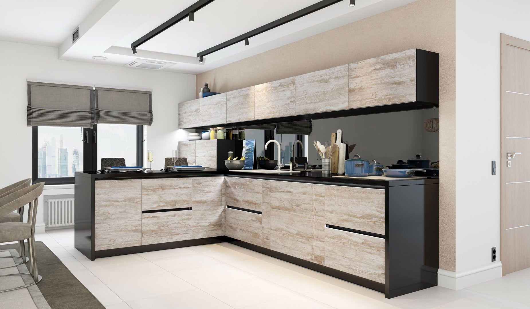 Кухня NEXTRA (артикул 962)